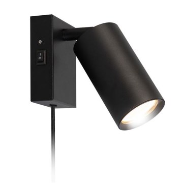 Аплик CELE 1xGU10/30W/230V черен