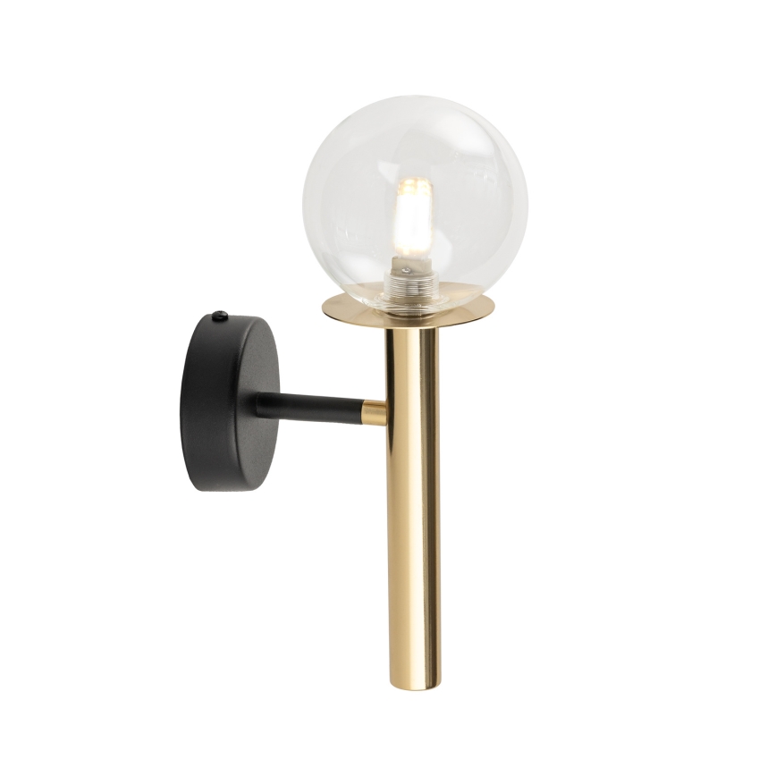 Аплик DAISY 1xG9/12W/230V златист/черен/прозрачен