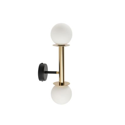 Аплик DAISY 2xG9/12W/230V златист/черен/бял