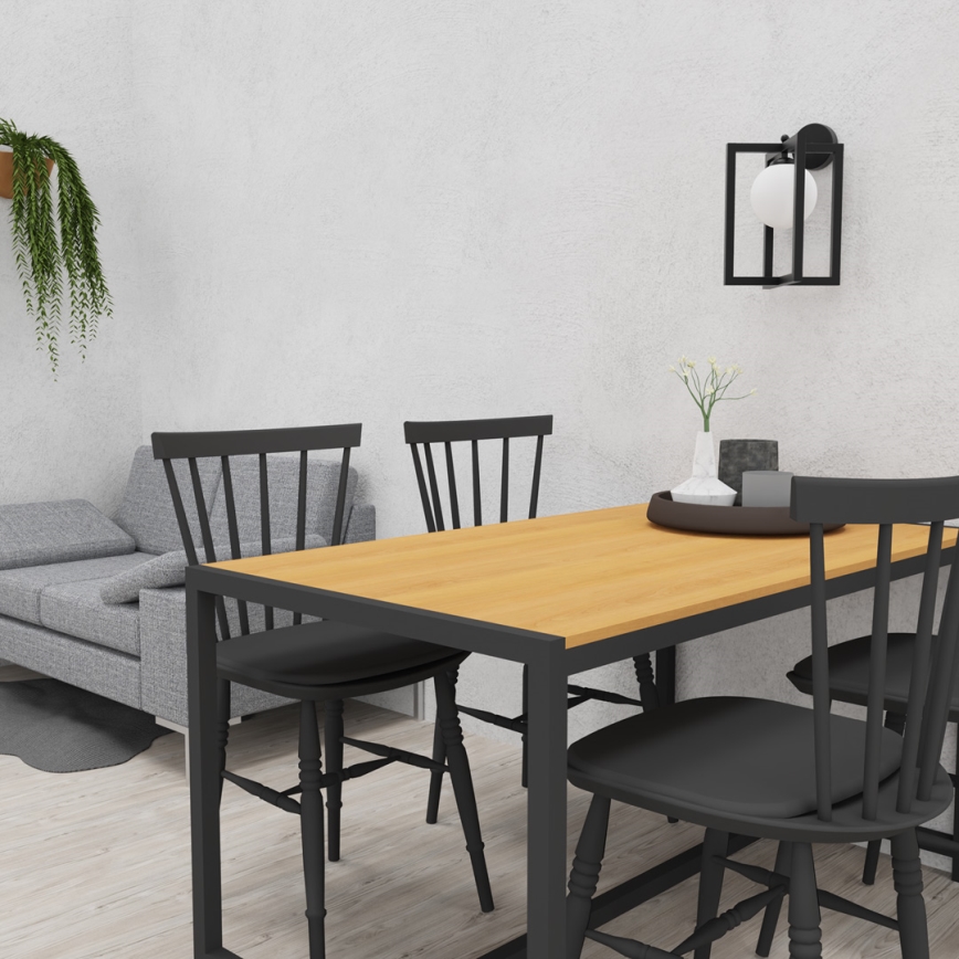 Аплик DIEGO 1xE14/40W/230V черен