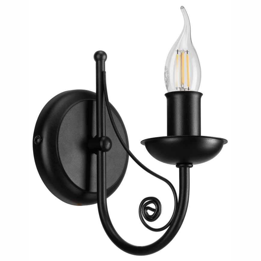 Аплик DONATO 1xE14/40W/230V черен