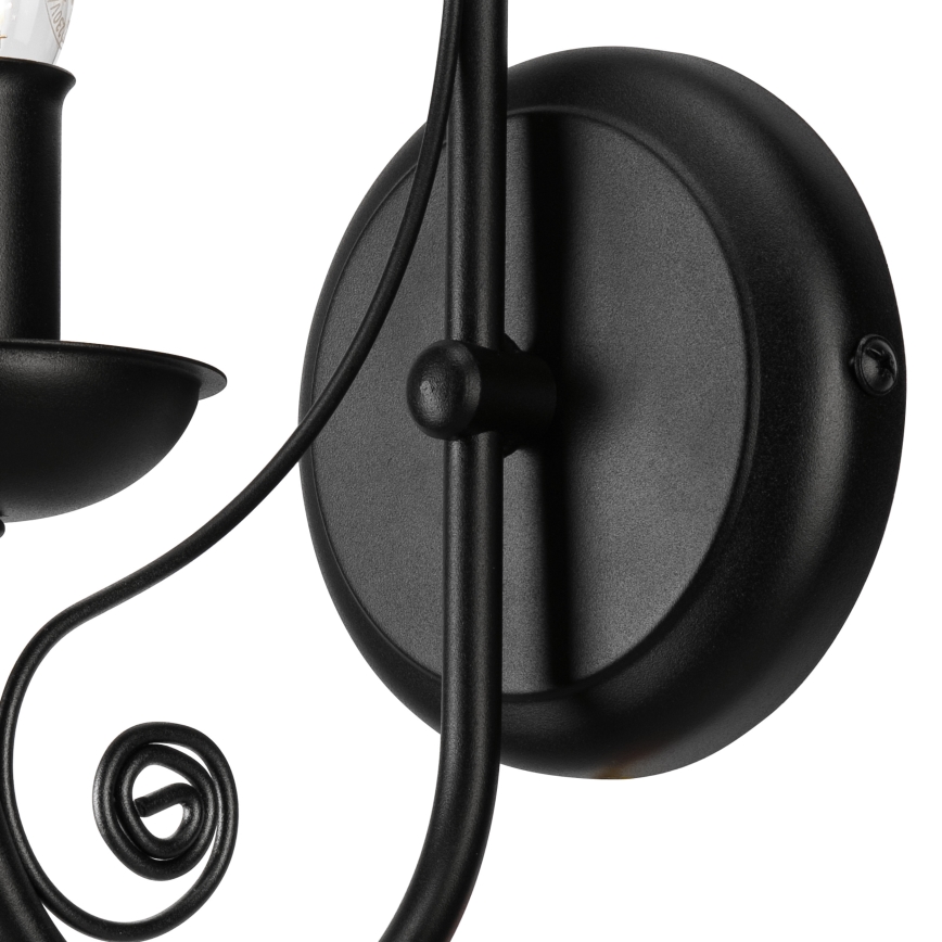 Аплик DONATO 1xE14/40W/230V черен