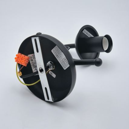 Аплик DONATO 1xE14/40W/230V черен