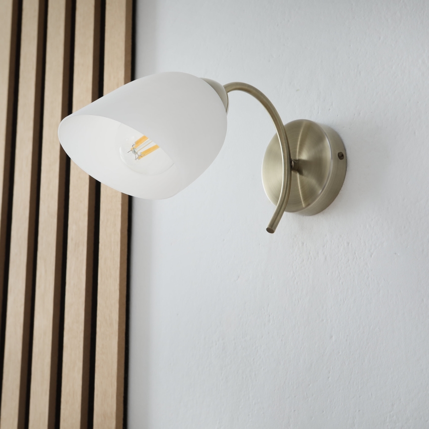 Аплик DONNA 1xE27/60W/230V патина