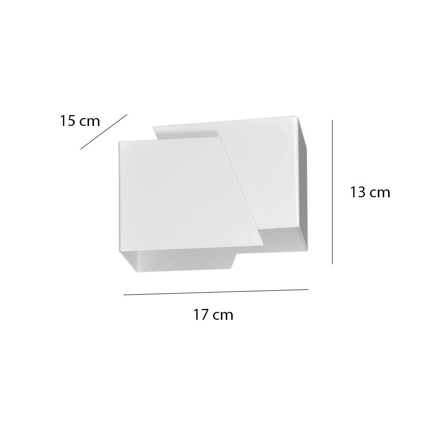 Аплик FROST 1xG9/8W/230V бял