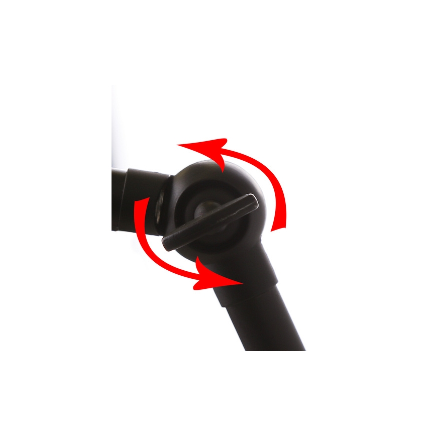 Аплик FUNDO 1xE27/40W/230V черен/златист