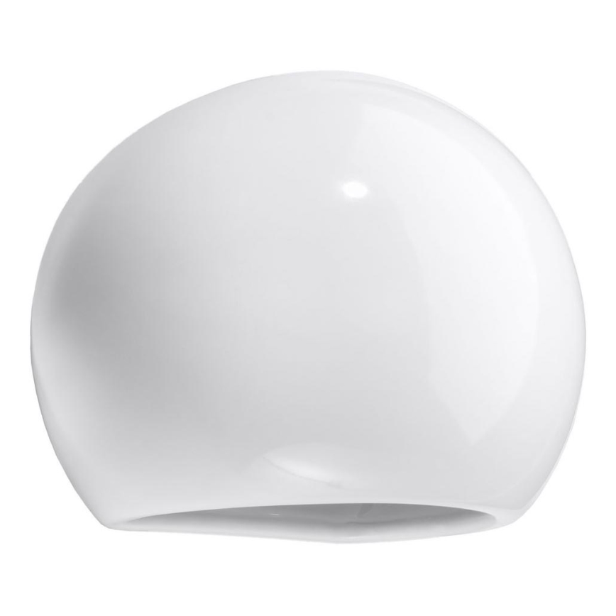 Аплик GLOBE 1xE27/60W/230V блестящо бял