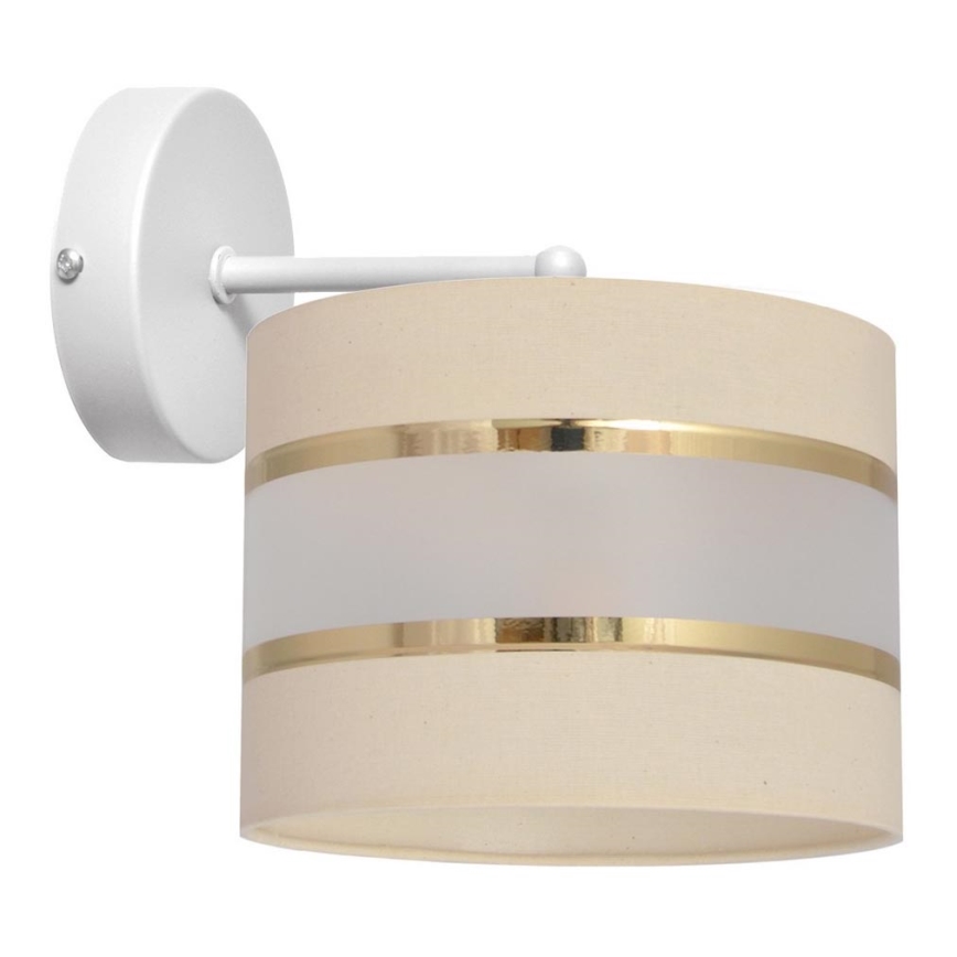 Аплик HELEN 1xE27/15W/230V кремав