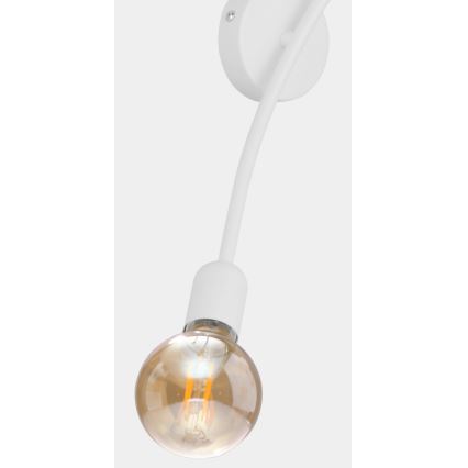 Аплик HELIX 2xE27/60W/230V бял