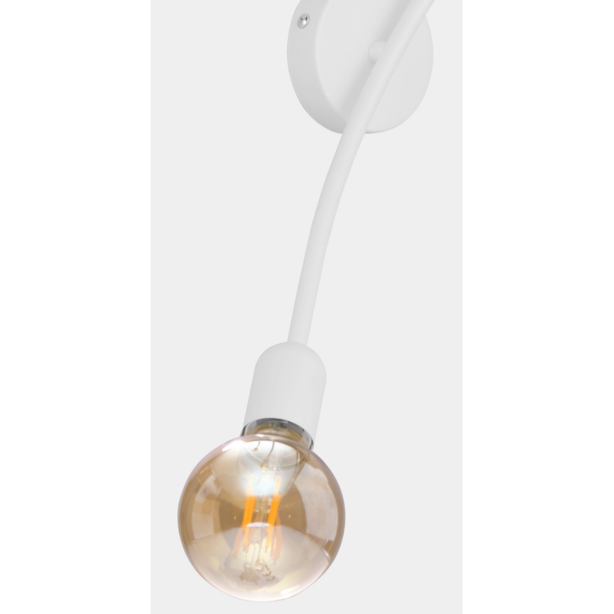 Аплик HELIX 2xE27/60W/230V бял