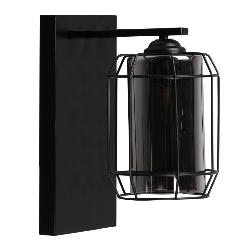 Аплик JONERA 1xE27/40W/230V черен