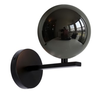 Аплик KAMA 1xG9/28W/230V черен/опушен черен