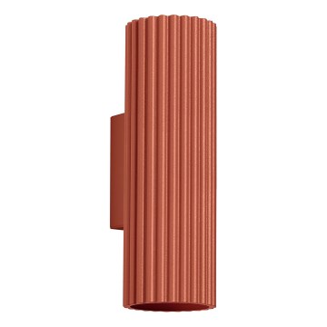 Аплик KARBON 2xGU10/10W/230V червен