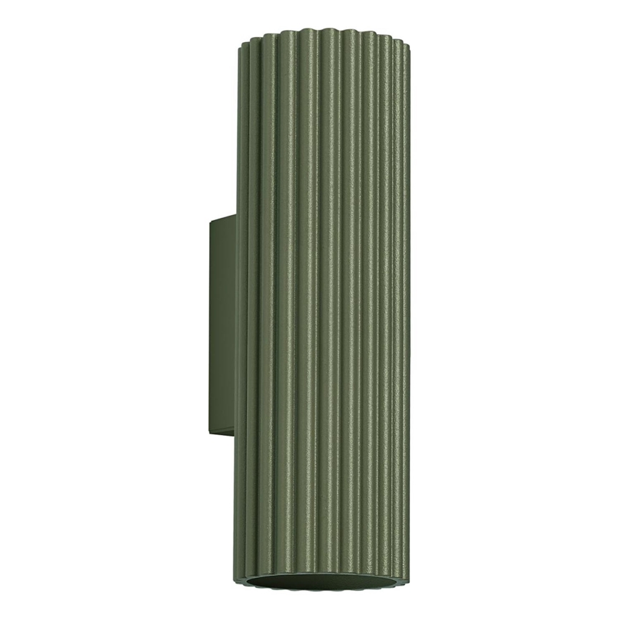 Аплик KARBON 2xGU10/10W/230V зелен