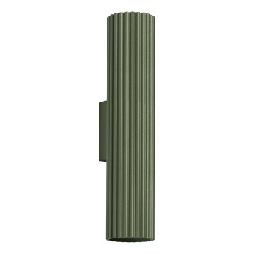 Аплик KARBON 2xGU10/10W/230V зелен