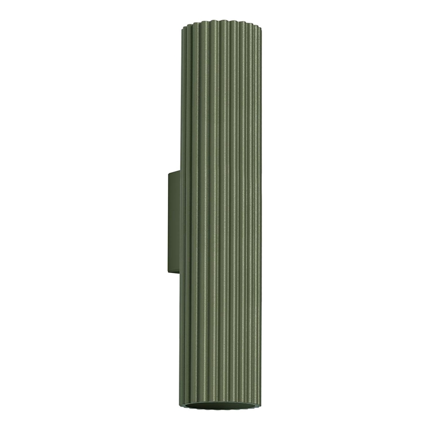 Аплик KARBON 2xGU10/10W/230V зелен