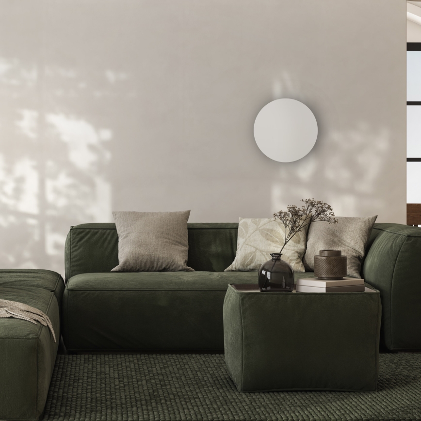 Аплик LUNA 4xG9/8W/230V Ø 40 см сив