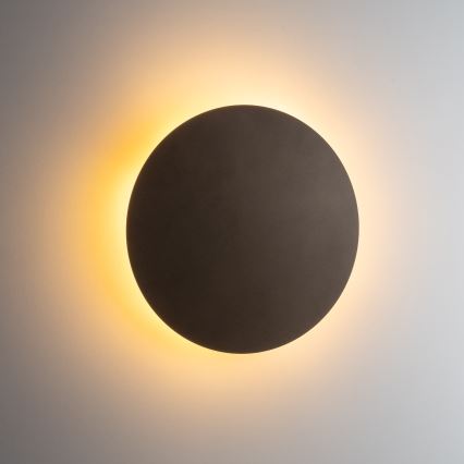 Аплик LUNA 4xG9/8W/230V Ø 40 см кафяв