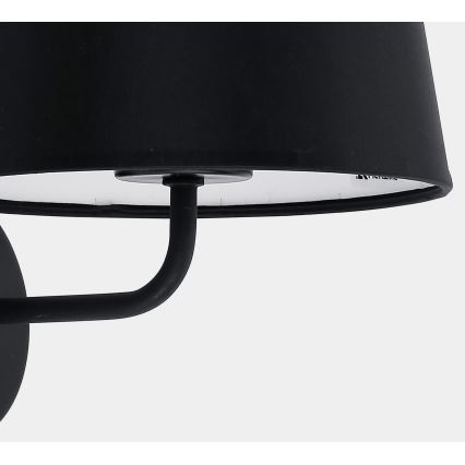 Аплик MAJA 1xE27/15W/230V сив