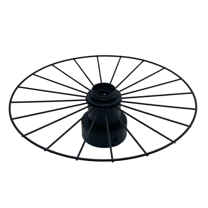 Аплик MONTANA 1xE27/15W/230V Ø 30 cm черен