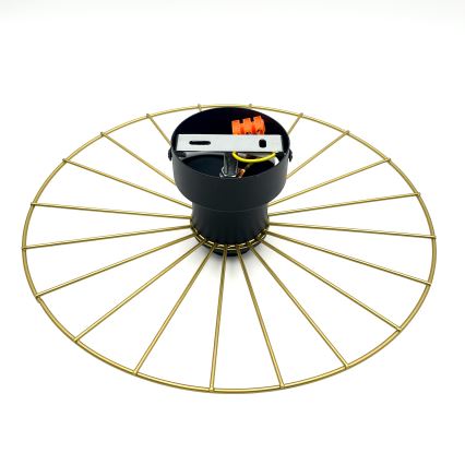 Аплик MONTANA 1xE27/15W/230V Ø 30 cm златист