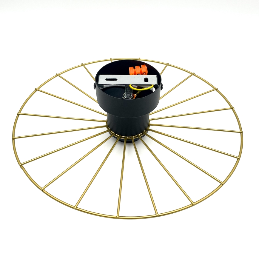Аплик MONTANA 1xE27/15W/230V Ø 30 cm златист