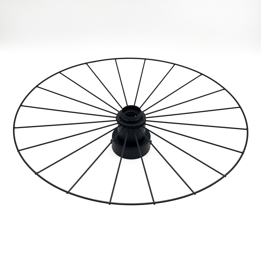 Аплик MONTANA 1xE27/15W/230V Ø 45 cm черен