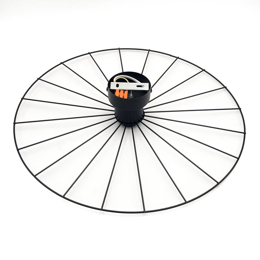 Аплик MONTANA 1xE27/15W/230V Ø 45 cm черен