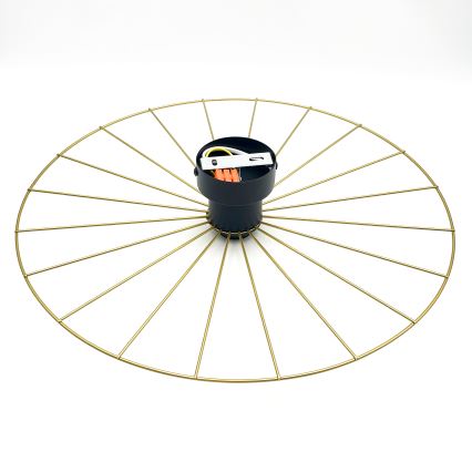 Аплик MONTANA 1xE27/15W/230V Ø 45 cm златист
