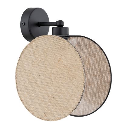 Аплик MOTIF 1xE14/10W/230V бежов