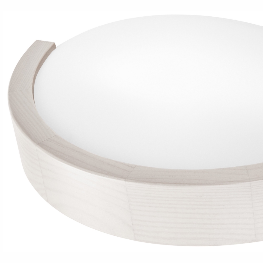 Аплик NATURAL SLIM 1xE27/60W/230V бор/бял