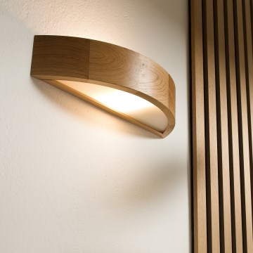 Аплик OAK 1xE27/60W/230V дъб