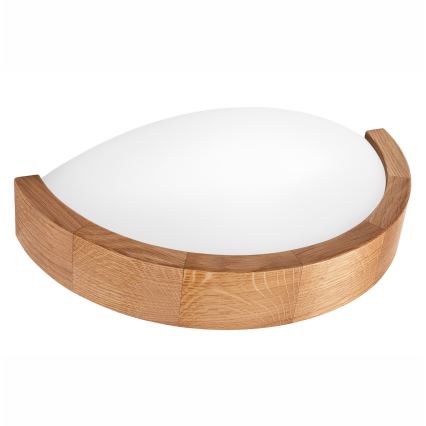 Аплик OAK SLIM 1xE27/60W/230V дъб