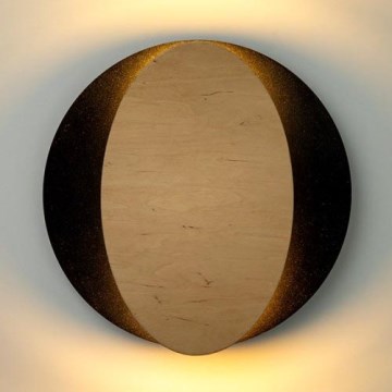 Аплик OVO 2xG9/12W/230V черен/кафяв