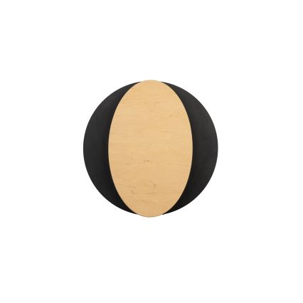 Аплик OVO 2xG9/12W/230V черен/кафяв