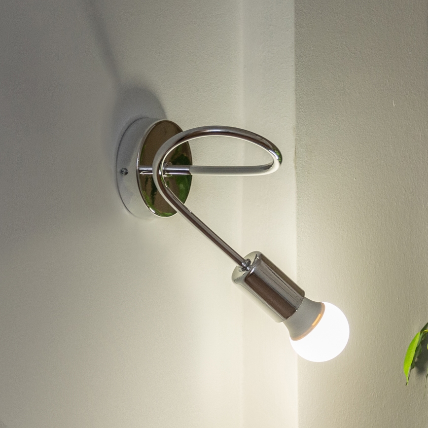 Аплик OXFORD 1xE27/15W/230V лъскав хром