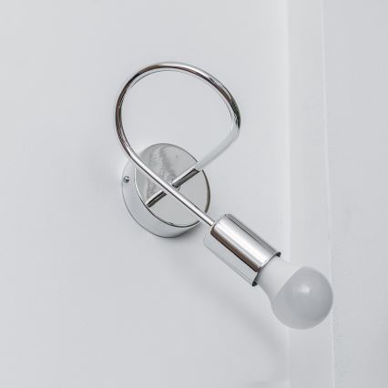 Аплик OXFORD 1xE27/15W/230V лъскав хром