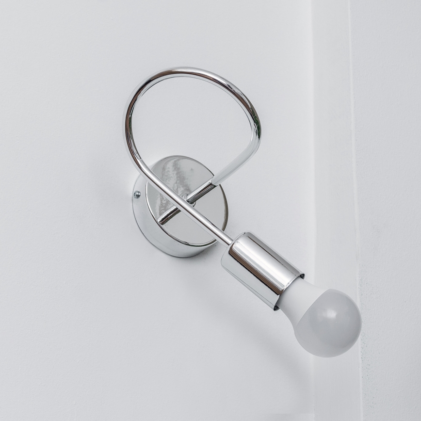 Аплик OXFORD 1xE27/15W/230V лъскав хром