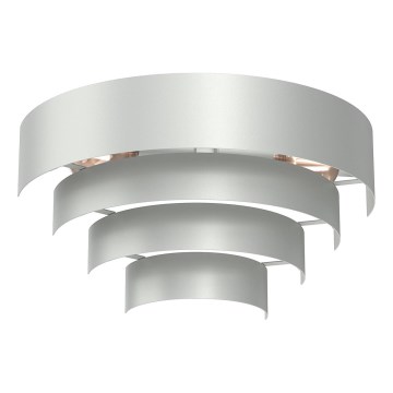 Аплик RINGS 2xE27/15W/230V лъскав хром