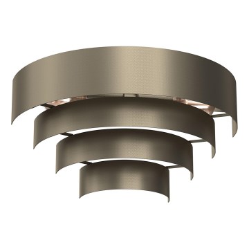 Аплик RINGS 2xE27/15W/230V месинг
