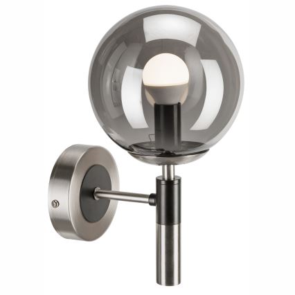 Аплик ROLLO 1xE14/5W/230V матов хром/опушен