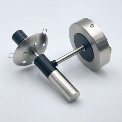 Аплик ROLLO 1xE14/5W/230V матов хром/опушен