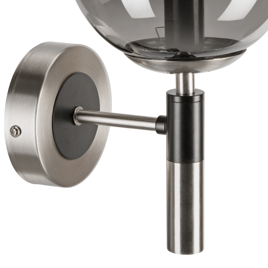 Аплик ROLLO 1xE14/5W/230V матов хром/опушен