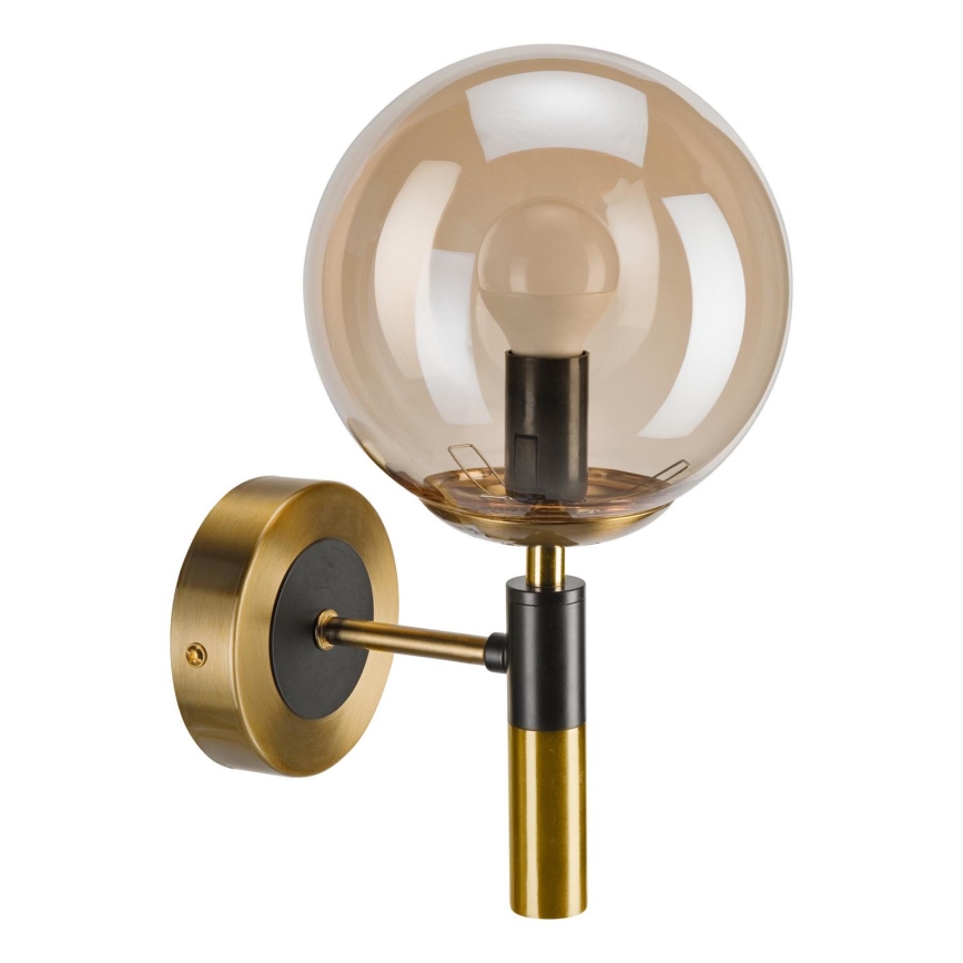 Аплик ROLLO 1xE14/5W/230V златист/опушен бежов