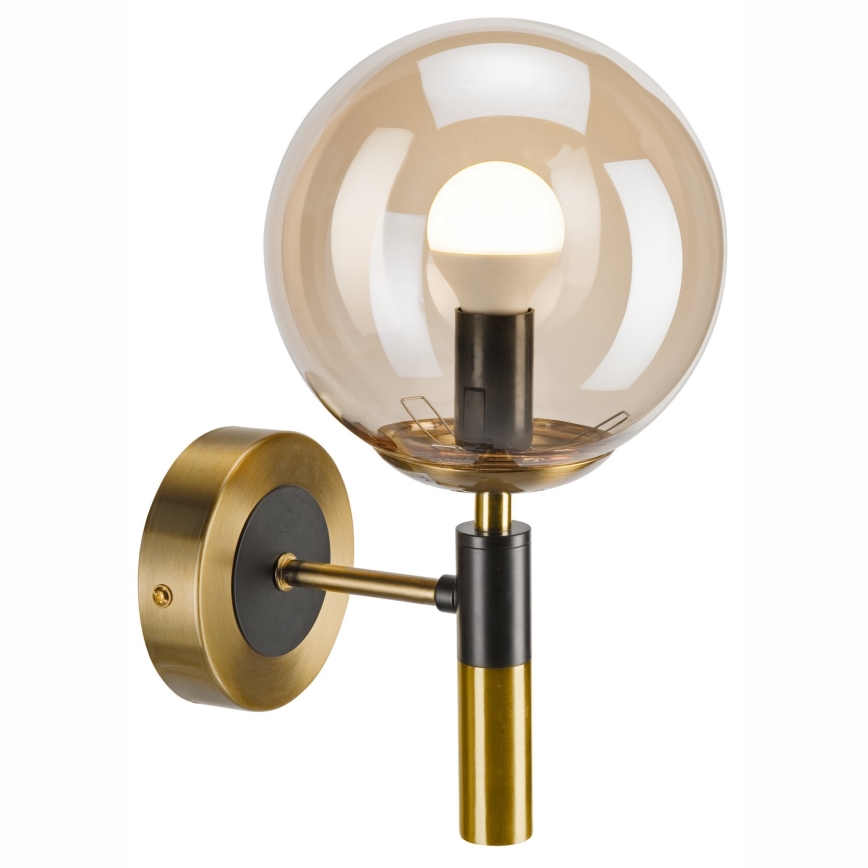 Аплик ROLLO 1xE14/5W/230V златист/опушен бежов