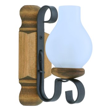 Аплик RUSTIC 1xE14/40W/230V бук - FSC сертифицирано