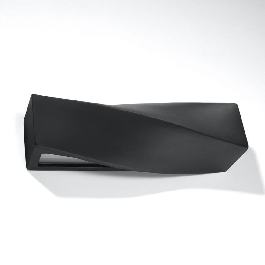 Аплик SIGMA 1xE27/60W/230V черен