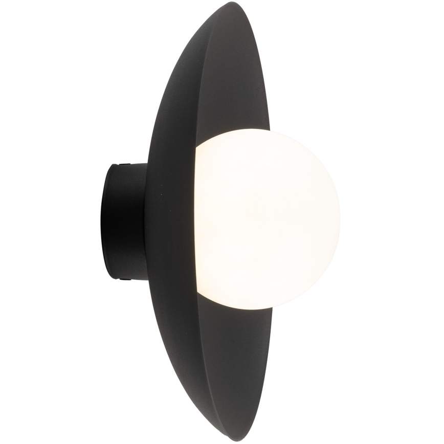 Аплик SLATE 1xG9/8W/230V Ø 28 см черен