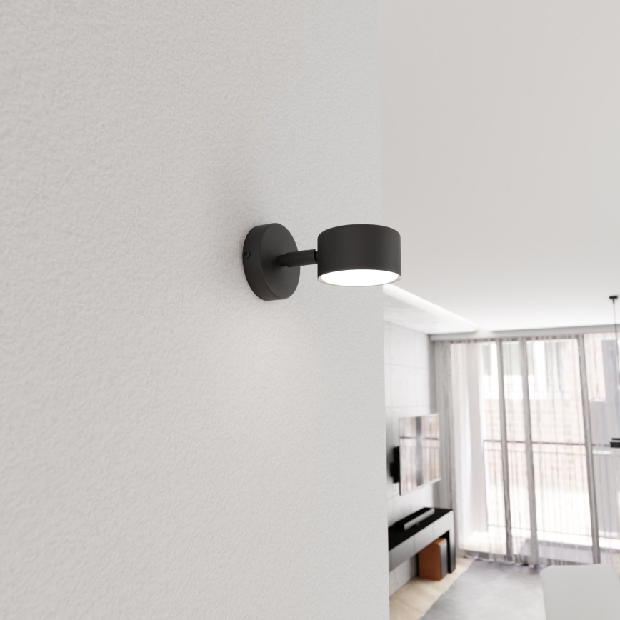 Аплик SORA 1xGX53/12W/230V черен