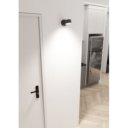 Аплик SORA 1xGX53/12W/230V черен